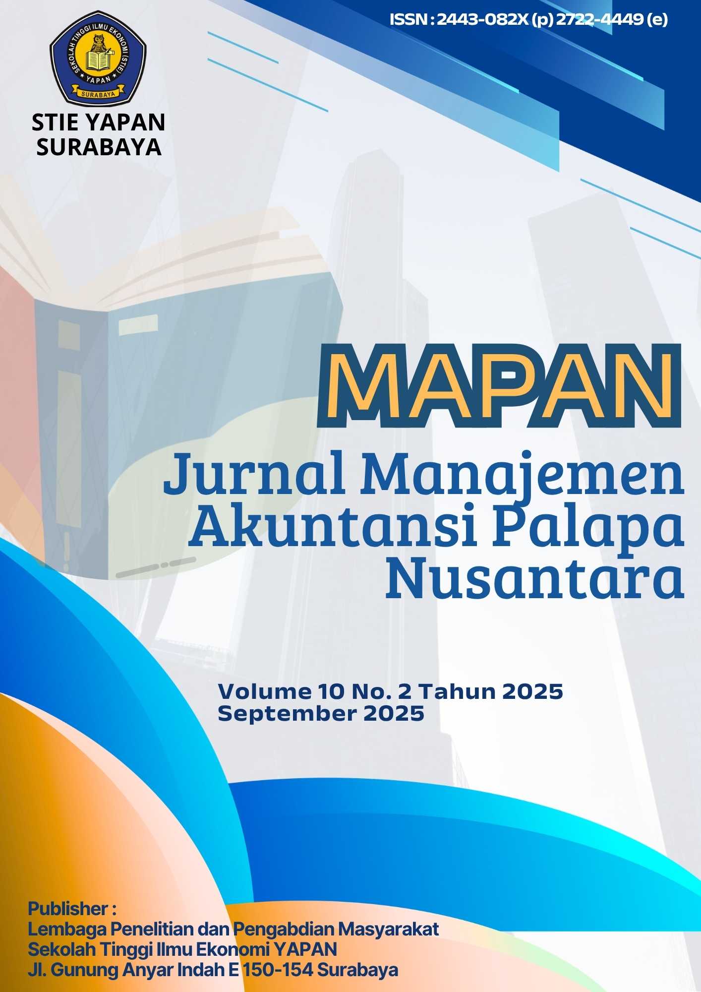 					View Vol. 10 No. 2 (2025): JMAPAN
				